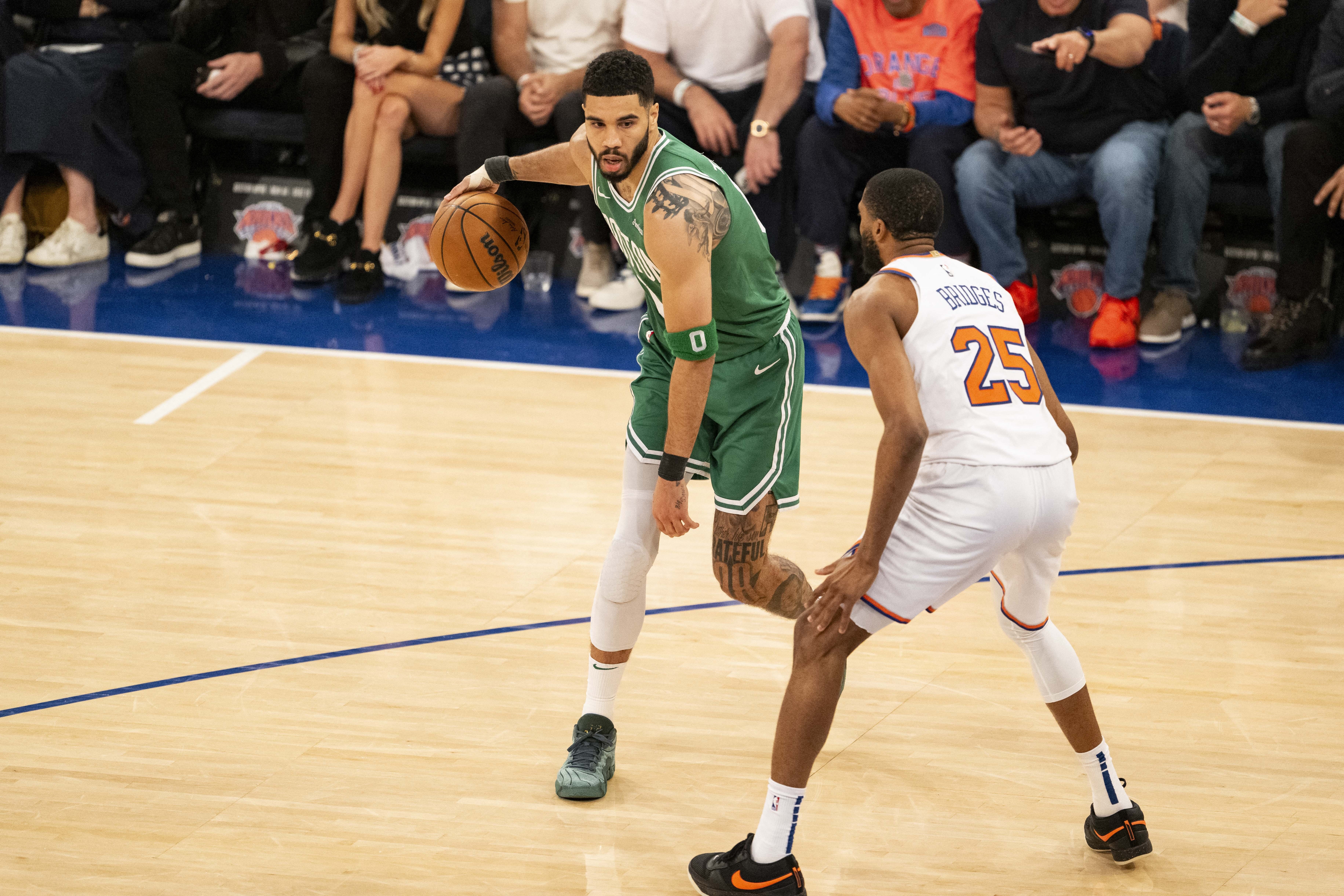 华体会体育-塔图姆：我会出战尼克斯 但我其实不太期待重返麦迪逊广场花园